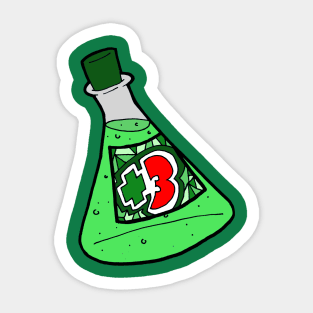 Energy Potion: Classic Verdance Sticker